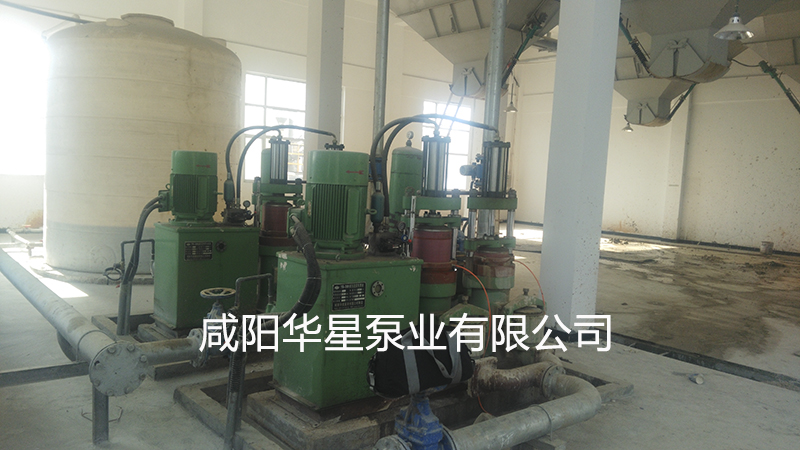 壓濾機(jī)專(zhuān)用泵在湖北某污水處理廠客戶案例